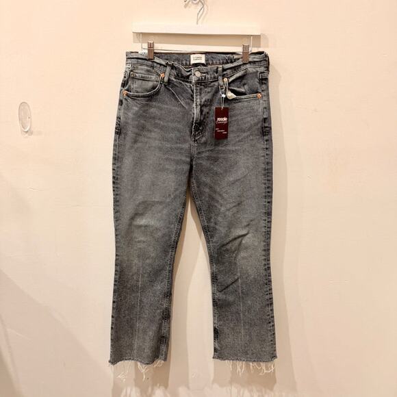 Citizens of Humanity Isola High Rise Cropped Bootcut Jeans Blue Women's Size 29 - Picture 3 of 7